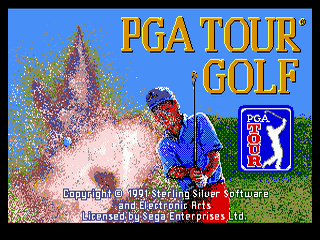 PGA Tour Golf 3 screenshot 2 for Sega Genesis